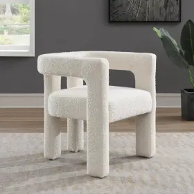 Br-250174-ivy-dc Abbyson Living Perimeter Boucle Dining Chair Ivory