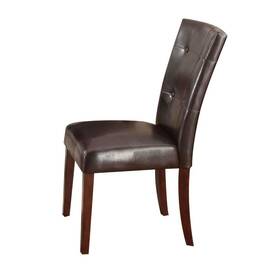 Acme 840412070549 Set Of 2 Dining Side Chair 40-inch Height Brown