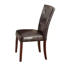 Acme 840412070549 Set Of 2 Dining Side Chair 40-inch Height Brown