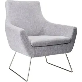Gr2002-03 Adesso Kendrick Light Grey Fabric Chair