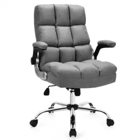 Adjustable Swivel Office Chair High Flip- Arm Home Office-gr 499852695856 With Back And Flip-up For Offic