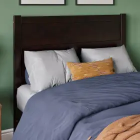 Ag9100131 Afi Noho Brown Full Solid Wood Headboard With Usb Charger