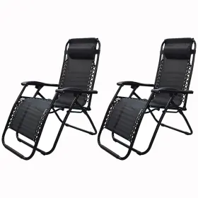Wa1641915ur Aftermarket Outdoor Folding Dual-purpose Leisure Chairs 178 67 110cm With Pillow And Holder 2pcs