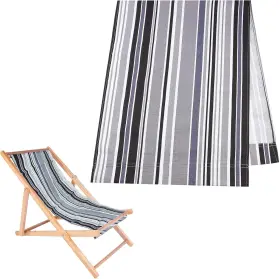 Ajew-wh0250-31a-us20 Ahandmaker Chair Replacement Fabric Canvas Black And Gray