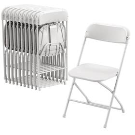 Allpop Yz101main 10 Pack Plastic Folding Chair 300lb Capacity Portable Commercial