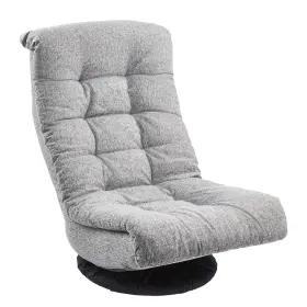 Ca023fc007-gry Amazon Basics Swivel Foam Lounge Chair With Headrest Floor-compatible Adjustable Gam