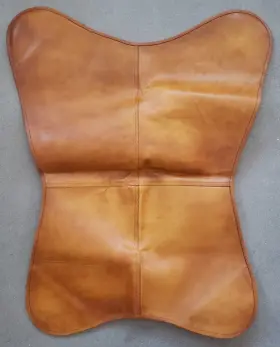 Amerihome 027077083910 Leather Butterfly Chair Replacement Cover Only New With Tag