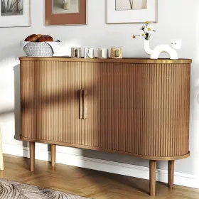 Arasyleon 978553446801 Mid-century Modern Sideboard Buffet Cabinet 55 Storage Wit