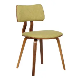 Armen Living 643507349212 Jaguar Mid Century Modern Dining Accent Chair For Kitchen Table Desk Vanity I
