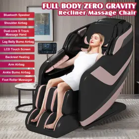 1300sa Artist Hand Dual Core S-track Zero Gravity Full Body Massage Chair Recline Heat Foot