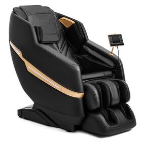 Artist Hand S121-221 Black/brown Full Body Zero Gravity Recline Massage Chair Heat 8point Foot Roller