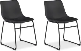 Ashley Furniture Industries 313100285254 Signature Design By Centiar Mid Century Dining Room Bucket Chair 2 Count