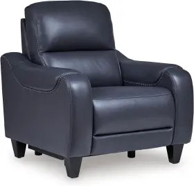 Ashley Furniture Industries 445027572551 Mercomatic Contemporary Power Recliner With Adjustable Headrest And Usb-c Fast C