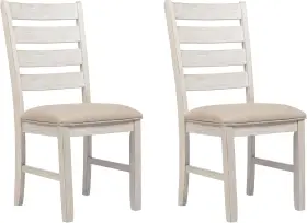 Ashley Furniture Industries 445029886823 Signature Design By Skempton Modern Farmhouse Dining Room Chair 2 Count