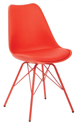 Ems26g-9 Avenue Six Osp Home Furnishings Emerson Polyurethane Seat Armless Visitors Chair With Ch