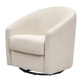 Babyletto 048517831267 Madison Swivel Glider In Polyester Ivory Boucle Greenguard Gold An