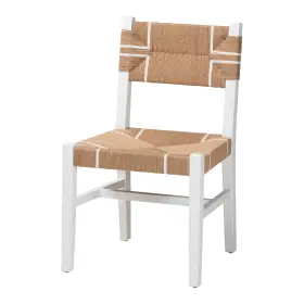 249-13888-amz Bali & Pari And Talli Paper Loom Chair Dining Height Brown/white