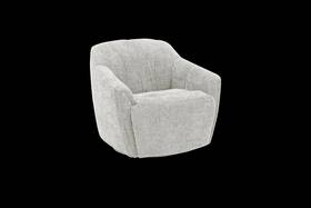 Barcalounger 3p1486111482 Millie Single Power Swivel Chair With Footrest Only In Maze Dove