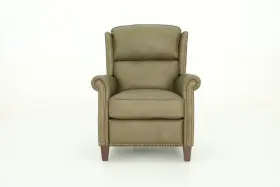 7-1543-5310-38 Barcalounger Shasta Manual Recliner-oasis-olive