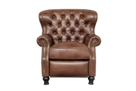 74148570285 Barcalounger Presidential Push Thru The Arms Recliner In Wenlock Tawny