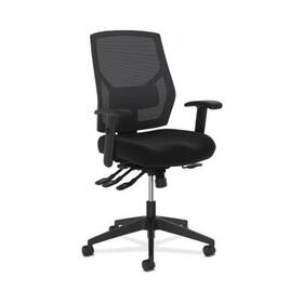 Basyx By Hon Hvl582.es10.t Bsxvl582es10t Mid-back Task Chair Black
