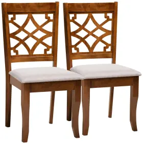 183-3125-10542-lplus Baxton Studio Mael Walnut Brown Dining Chairs Set Of 2