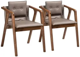 188-3125-11664-lplus Baxton Studio Marcena Tufted Gray Dining Chairs Set Of 2