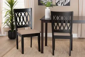 231-3125-13206-lplus Baxton Studio Florencia Beige Fabric Espresso Wood Dining Chairs Set Of 2