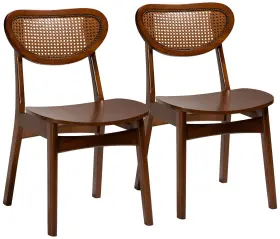 239-3125-13411-lplus Baxton Studio Hesper Walnut Brown Dining Chairs Set Of 2