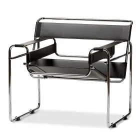 Alc-3001 Baxton Studio Wassily Style Accent Chair 30 Inch X 31 28 Black