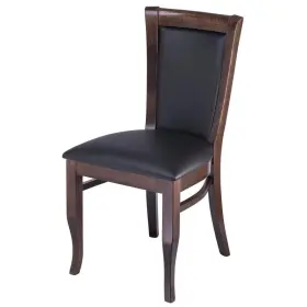 031s-w Beechwood Mountain Greek Chair In Walnut Set Of 2