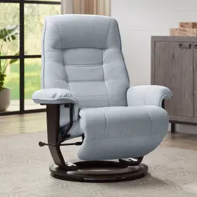 7868a-he629-21-47 Benchmaster Annika Sky Blue Fabric Adjustable Swivel Recliner