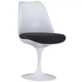 Bm313510 Benzara Benjara Sufi 21 Inch Swivel Dining Chair Tall Back Saddle Seat Cushion