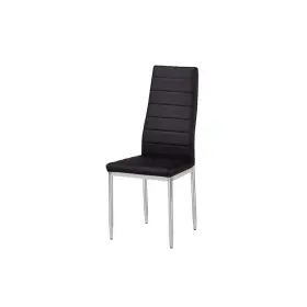 T245b Best Master Furniture Parvati Black Modern Side Chairs Set Of 2