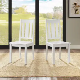 Bh17-084-097-30 Better Homes & Gardens And Bankston Dining Chair Set Of 2 White