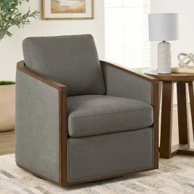 Bh443345w8170b1 Better Homes & Gardens And Windsor Swivel Accent Chair Gray