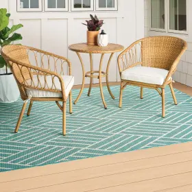 Bhd336157386306 Better Homes & Gardens And Willow Sage 3-piece Outdoor Wicker Bistro
