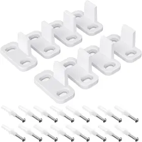 Bhs136225828001 Better Homes & Gardens 8 Pieces Barn Door Floor Guide Sliding Closet Hardware Plastic Simple Wall Mount