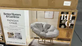 T0668751564m Better Homes & Gardens And Emma Papasan Chair Gray Steel Faux Wicker 43.7x32.7