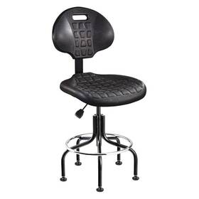 Bevco 7600-blk Drafting Chair 48 In H Black 1rl23