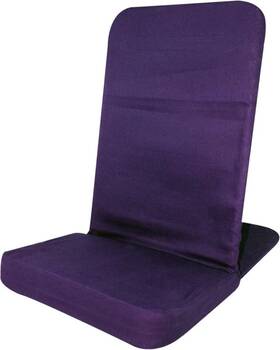 Bj Industries Bc-100 Back Jack Floor Chair Purple Original Backjack Inc