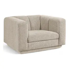 Bh-4752-3024328 Bowery Hill Contemporary Soft Beige Fabric Upholstered Chair