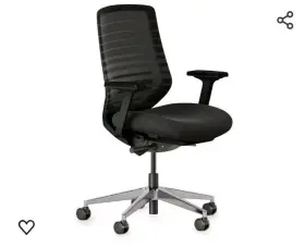 Branch 810061411505 Ergonomic Chair - A Versatile Desk With Adjustable Lumbar All Black