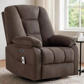 Branded Ty-9918 Power Swivel Rocker Recliner Chair For Adults Rocking Recliners Chairs
