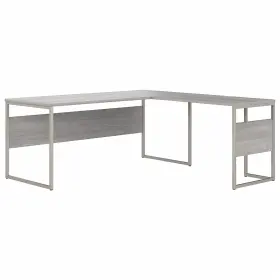 Hyb026pg Bush Business Furniture Hybrid 72 Inch W L-shaped Table Desk Platinum Gray