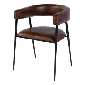 5916344 Butler Specialty Company Dallas 19.5 Inch Seat Height Leather Dining Chair-brown