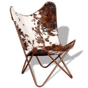 Butterfly Chair Brown White 718475525783 And