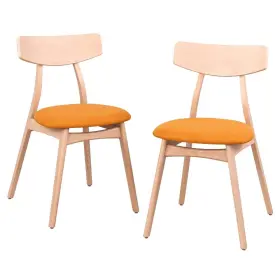 54531223 Buylateral Cadiz Dining Chair Orange -