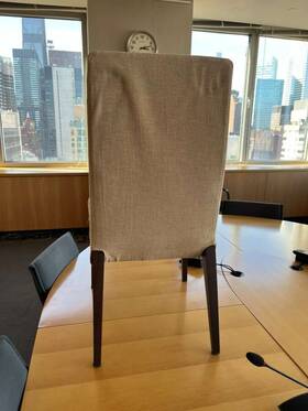Calligaris Cs1294 Chairs Model Bess Lightly Used With Cover Set Of 6