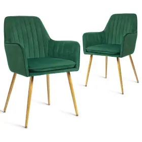 Cl-191406 Canglong Dining Chairs Set Of 2 Mid Century Modern Room